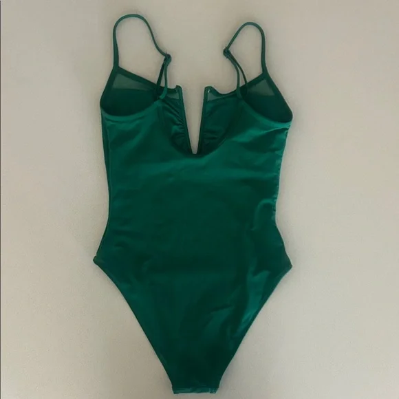 Aerie Green One Piece Swimsuit - Picture 2 of 5